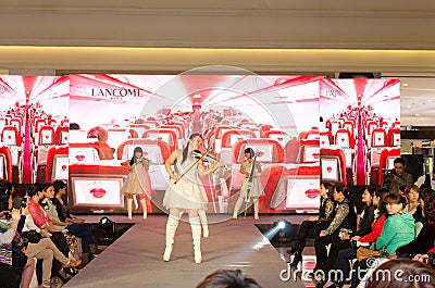 New conference for the lancome