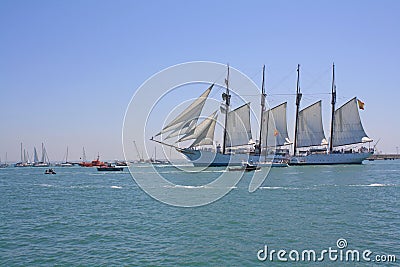 New cruise ship Elcano.