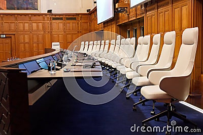 New International Court of Justice Courtroom