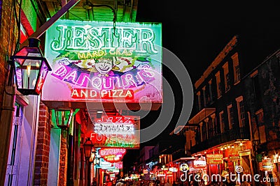 New Orleans - Jester s on Bourbon Street