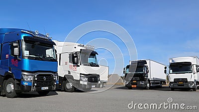 New Renault Range T and D Trucks on Display