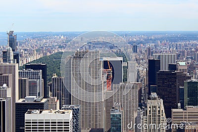 New York City Aerial panoramic view