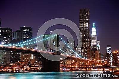 New York City Manhattan Brooklyn Bridge