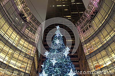 New York City Manhattan Christmas tree