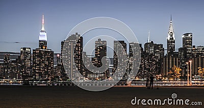 New York City - Midtown Manhattan Night View