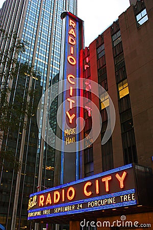 New York City Radio City Music Hall