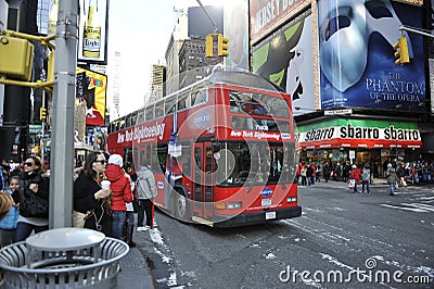 New York city sightseeing bus