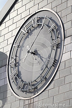 New York City Wall Street Heliport Clock