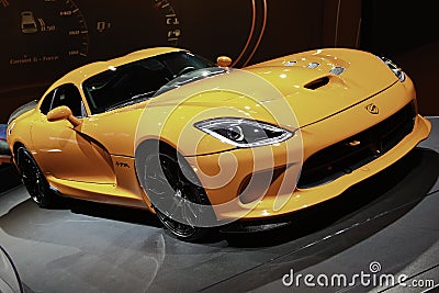 2014 SRT Viper TA showcased at the New York International Auto Show