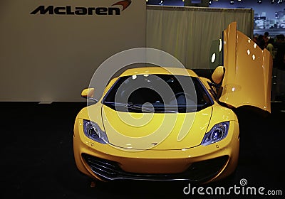 McLaren 12C CAN-AM EDITION showcased at the New York Auto Show