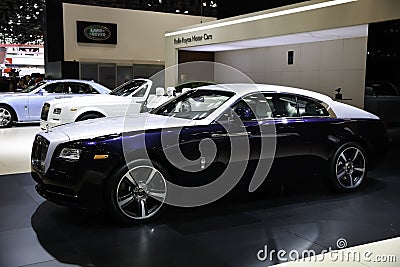 Rolls-Royce showcased at the New York Auto Show