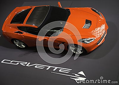 Corvette Stingray showcased at the New York Auto Show