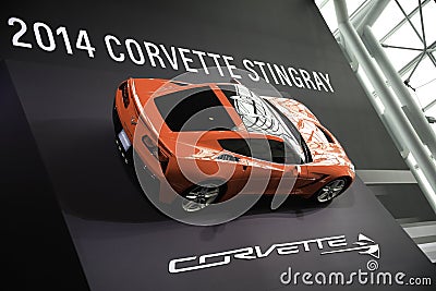 Corvette Stingray showcased at the New York Auto Show