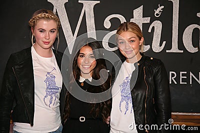 NEW YORK, NY - MAY 19: Madison Beer (c) and models at the Ralph Lauren Fall 14 Children s Fashion Show