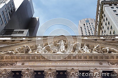 New York Stock Exchange Facade