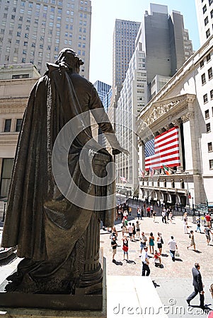 New York Stock Exchange and Federal Hall