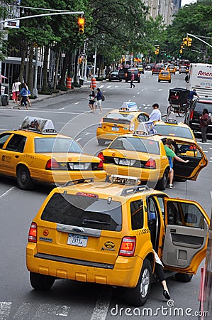 New York Taxi cabs