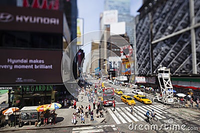 New York Times Square, editorial