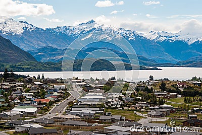 New Zealand scenic mountain landscape at Mount Iron