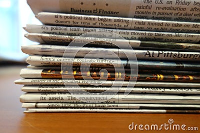 Newspaper Stack