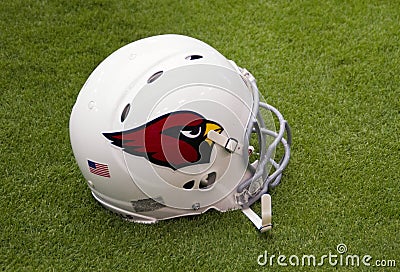 NFL Arizona Cardinals team football helmet