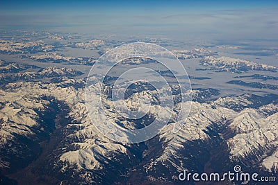 Nice view of the Alps.