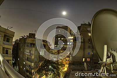 Night Skyline Cairo