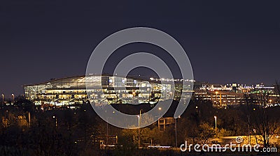 Night View of Heathrow Terminal 5