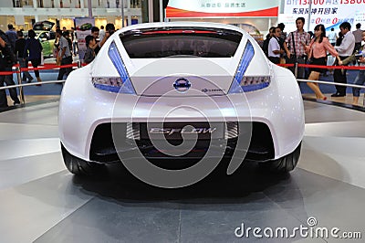 Nissan esflow concept car rear