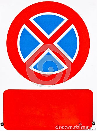 No parking sign