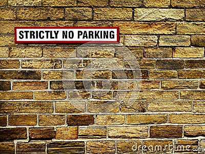 No Parking Sign