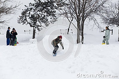 No school - kids playing