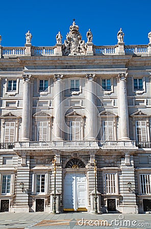 皇宫在马德里,西班牙 库存图片 - 图片: 167665