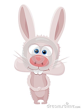动画片滑稽的兔子 免版税库存照片 - 图片: 256
