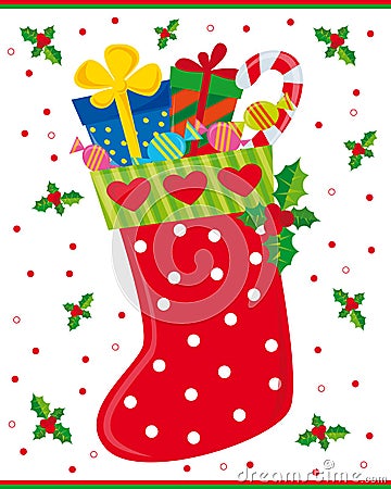  圣诞节袜子  免版税库存照片 - 图片: 7181805