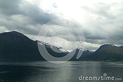 Northern Norwegian fjords.