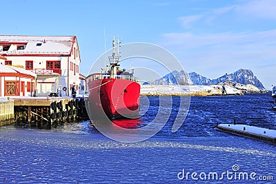 Norwegian Red ship