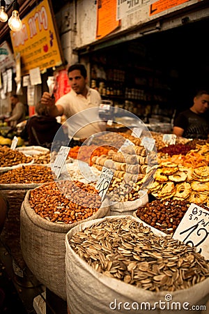 Nut and Seed Vendor