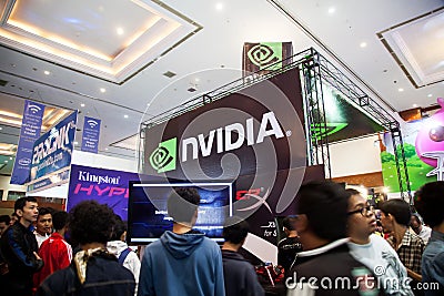 Nvidia in Indo Game Show 2013