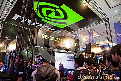 Nvidia in Indo Game Show 2013