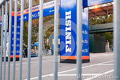 NYC Marathon 2012 Finish Line