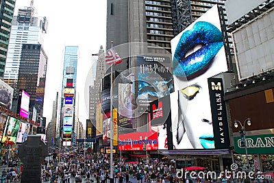 NYC, Times Square Ads