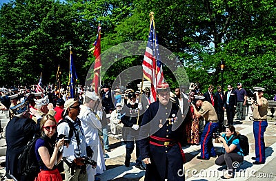 NYC: Trooping of the Colours at Memorial Day Ceremonies