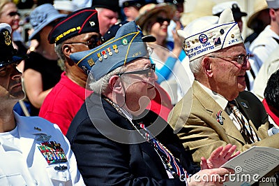 NYC: War Veterans at Memorial Day Ceremonies