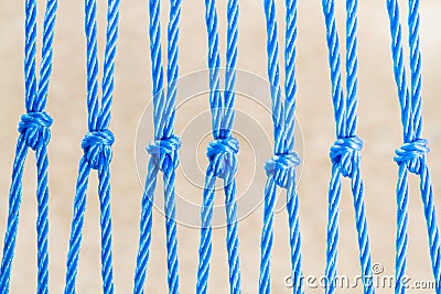 Nyron ropes with knot