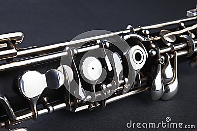 Oboe musical instrument detail