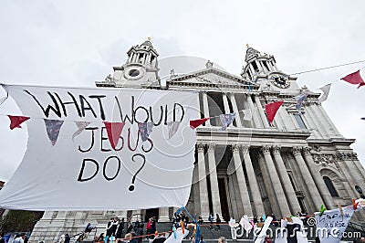 Occupy London protesters