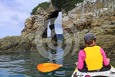 Ocean kayaking