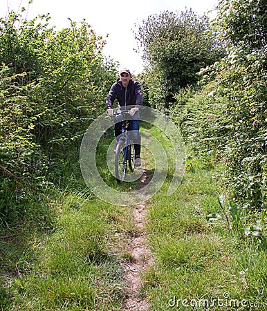 Off-road cycling