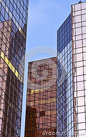 Office Tower Reflected Colors